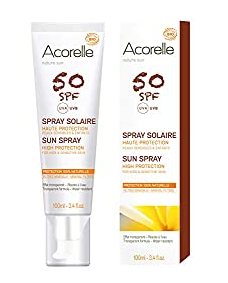 Acorelle Spray solaire bio SPF50