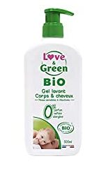 Love and Green Bio Gel lavant corps cheveux