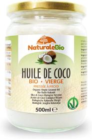 huile de coco bio naturale bio