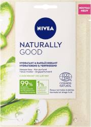 masque tissu hydratant à l'aloe vera bio Nivea Naturally Good